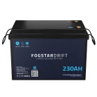 12V lithium LiFePO4 leisure battery 230ah Fogstar Drift