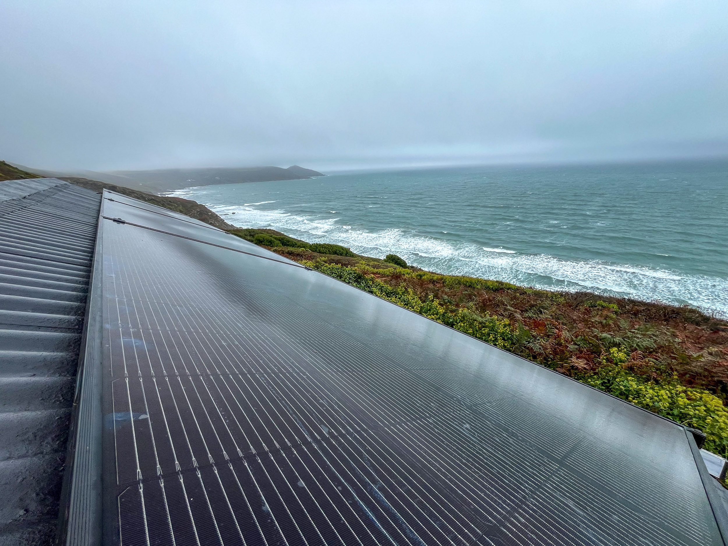 Panels overlooking the bay