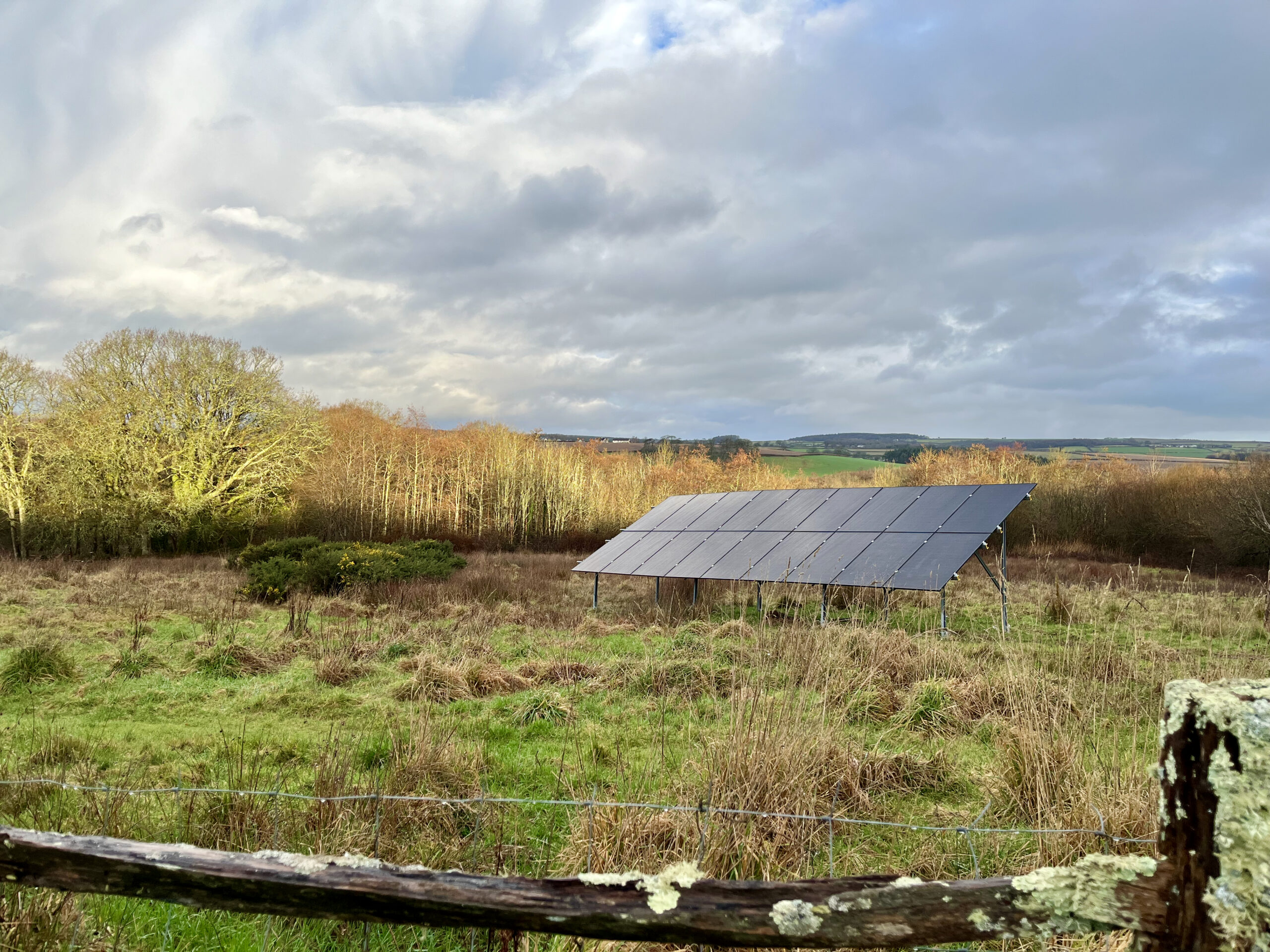 agricultural solarport ground mounted solar off-grid