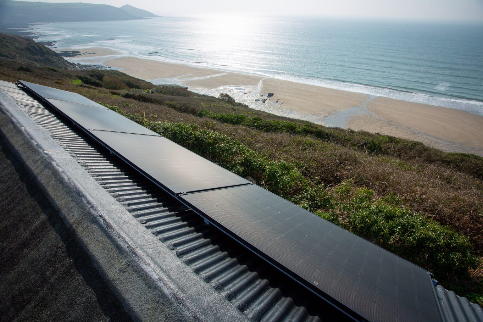 Panels overlooking the bay